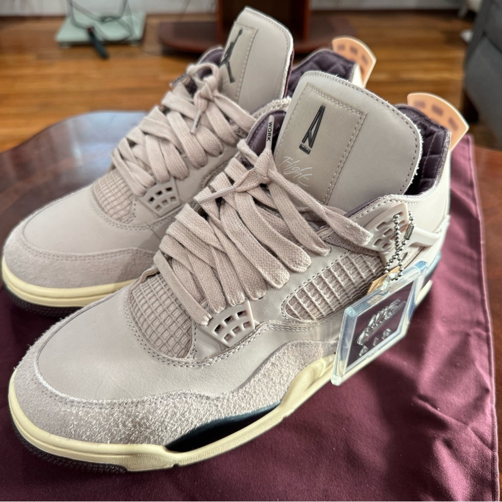 W A Ma Maniére x Air Jordan 4 “While Your Were Sleeping” FZ4810-200 Sz11(M9.5)